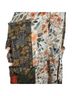 Pol 100% Cotton Floral Multi Color Ivory Overalls Size S - photo 6