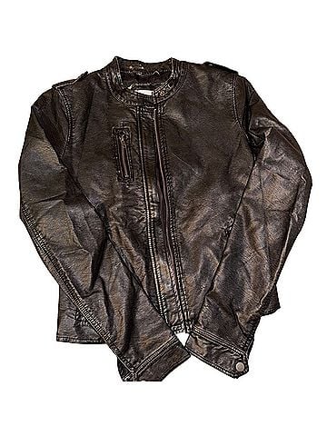 Delia's Faux Leather Jacket (view 1)