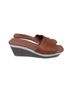 Chocolat Blu 100% Leather Solid Brown Sandals Size EU 39 - photo 5