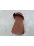 Chocolat Blu 100% Leather Solid Brown Sandals Size EU 39 - photo 3