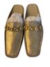 Stuart Weitzman Gold Mule/Clog Size 8 1/2 - photo 1