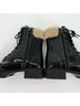 Coach 100% Patent Leather Black White Boots Size 8 1/2 - photo 9