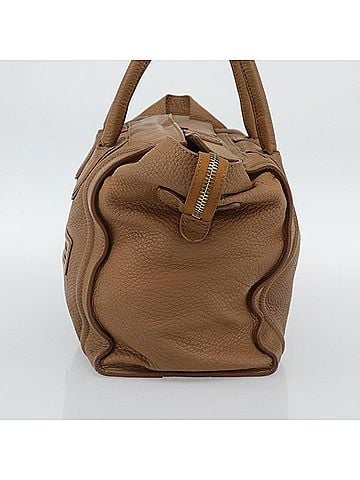 Céline Luggage Grainy Leather Brown Leather Tote Bag Bag (view 2)