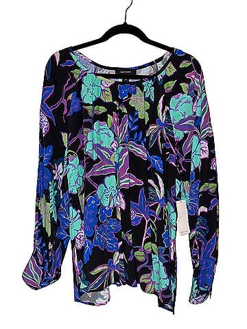 Karen Kane Long Sleeve Blouse (view 1)