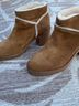 Ugg 100% Suede Brown Ivory Ankle Boots Size 6 1/2 - photo 10