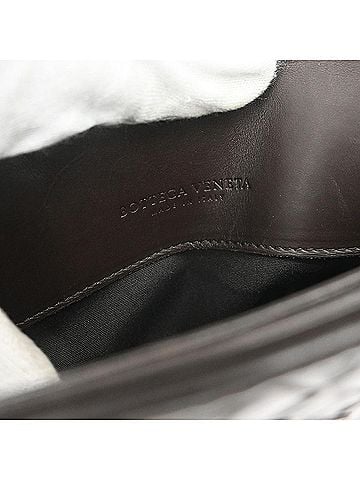 Bottega Veneta Envelope Intrecciato Nappa Brown Leather Briefcase Bag (view 2)