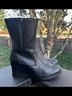 Ugg 100% Leather Black Boots Size 6 1/2 - photo 9