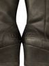 Ugg 100% Leather Black Boots Size 6 1/2 - photo 8