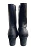 Ugg 100% Leather Black Boots Size 6 1/2 - photo 2