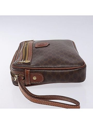 Céline Macadam Canvas Brown Canvas Clutche &amp; Pouche Bag (view 2)