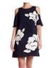 Laundry by Design Floral Blue White Cocktail Dress Size M - photo 9