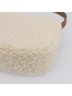 Céline 100% Wool Solid Tan Triomphe Shoulder Shearling Beige Wool Handbag One size - photo 9