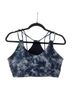 Wildfox Tie-dye Blue White Sports Bra Size L - photo 1