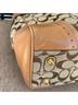Coach 100% Canvas Print Brown Tan Satchel One size - photo 8