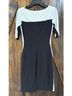 Anne Klein Black White Cocktail Dress Size 4 - photo 3