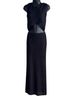 Olive and Oak Solid Black Wool Dress Size S - photo 1