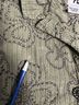 Flax 100% Cotton Floral Green Black Jacket Size L - photo 6