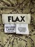 Flax 100% Cotton Floral Green Black Jacket Size L - photo 8