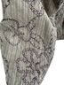 Flax 100% Cotton Floral Green Black Jacket Size L - photo 5