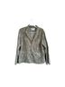 Flax 100% Cotton Floral Green Black Jacket Size L - photo 2