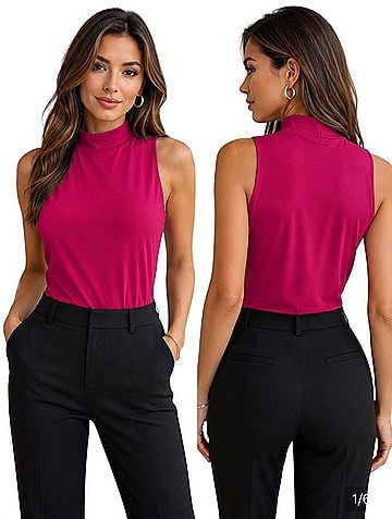 Express Sleeveless Top (view 1)