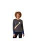 Boden Snake Print Gray Blue Multi Color Pullover Sweater Size L - photo 4