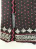 Obermeyer Fair Isle Black Red Cardigan Size L - photo 5