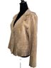 Coldwater Creek 100% Leather Floral Brown Jacket Size M - photo 5