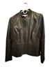 T Tahari Black Leather Jacket Size S - photo 1