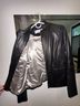 T Tahari Black Leather Jacket Size S - photo 5
