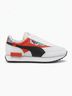 Puma Multi Color White Black Orange Sneakers Size 4 - photo 4