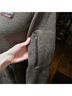 L.L.Bean 100% Polyester Solid Gray Fleece Size S - photo 7