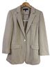Rag & Bone 100% Cotton 100% Polyester 100% Polyester Stripes Tan Blazer Size 6 - photo 1