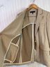 Rag & Bone 100% Cotton 100% Polyester 100% Polyester Stripes Tan Blazer Size 6 - photo 5