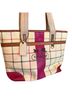 Coach Plaid Multi Color Leather Tote One size - photo 1