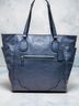 Coach 100% Leather Blue Leather Tote One size - photo 3