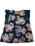 Torrid Floral Multi Color Short Sleeve Blouse Size 1 - photo 2