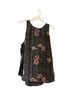 Apt. 9 Floral Black Multi Color Sleeveless Blouse Size XXL - photo 1