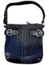 Coach Black Silver Leather Shoulder Bag One size - photo 1
