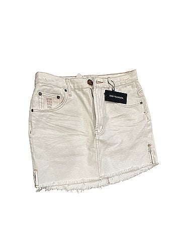 One Teaspoon Denim Skirt (view 1)