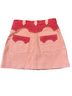 BDG Pink Red Orange Denim Skirt Size S - photo 2