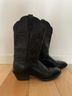 Ariat 100% Leather Black Boots Size 7 1/2 - photo 3