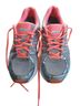 Asics Gray Blue Orange Sneakers Size 8 - photo 1