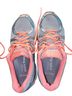 Asics Gray Blue Orange Sneakers Size 8 - photo 2