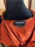 Bebe 100% Satin Orange Cocktail Dress Size S - photo 3