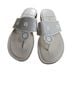 Apostrophe White Sandals Size 8 1/2 - photo 1