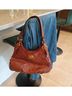 Coach Brown Leather Hobo One size - photo 5