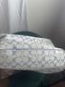 Coach Print Blue White Leather Tote One size - photo 3