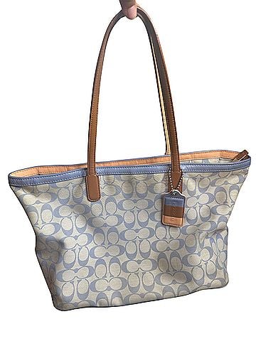Coach Leather Tote (view 1)