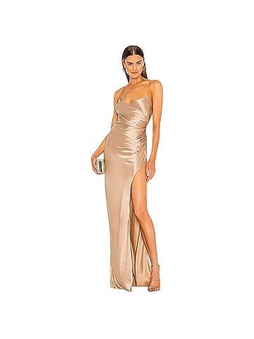 The Sei Strappy Gathered Gown Casual Dress (view 1)